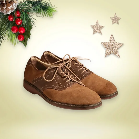 G.H. BassMen\'s Brown Suede Derby Shoes Men main image 4